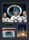 Apollo 14 16x12 Mounted Crew Photo Astronaut Space Montage