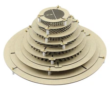 Bahtinov Telescope Focusing Mask 60mm-330MM for Astro Telescope