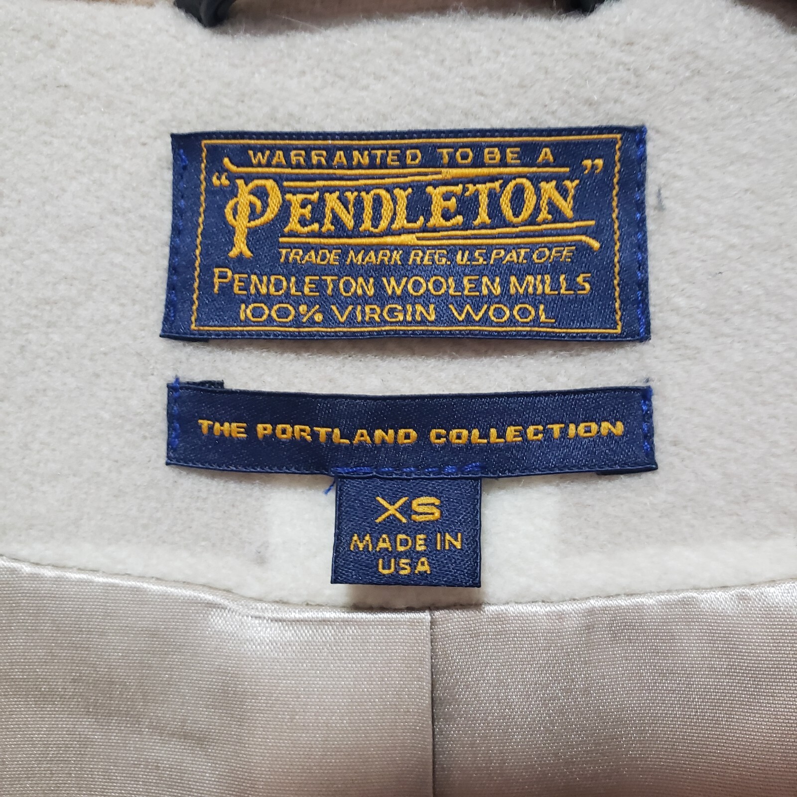 Pendleton Coat Womens XS Portland Collection Jack… - image 3