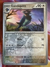 Pokémon TCG Corvisquire SV02:  Paldea Evolved 165/193 Reverse Uncommon