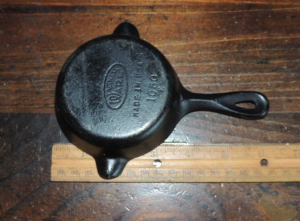 旧西ドイツ ワグナー社　シカ　WAGNER社 ヴィンテージ VINTAGE No. 1050E WAGNER WARE CAST IRON SKILLET or ASHTRAY 3