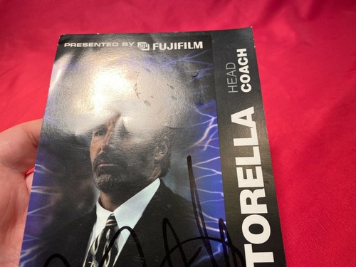 Foto autografa John Tortorella Tampa Bay Lightning Head Coach - Foto 4 di 8