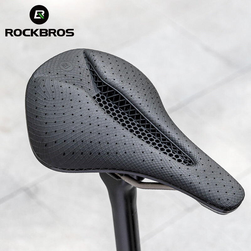 ROCKBROS Bicycle Saddle Cover Inflated Cycling 3D Airbag Cushion Bike Seat  Cover