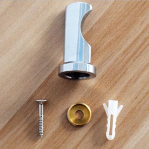 Metal Chrome Hook Holder Copper Plated for Robe Towel Jacket Coat Bathroom New