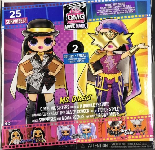 LOL Surprise OMG Movie Magic Ms. Direct Fashion Doll 25+ Surprises Free Shipping - Picture 2 of 2
