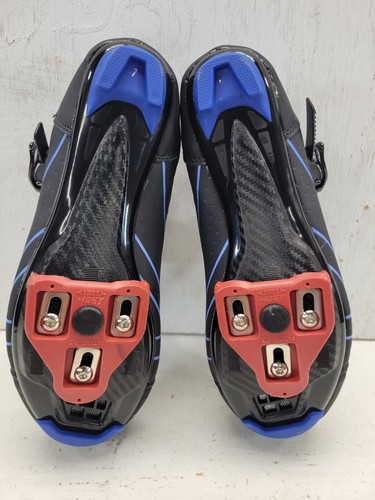 Kescoo Cycling Shoes Size 40 Black Blue - Picture 5 of 6