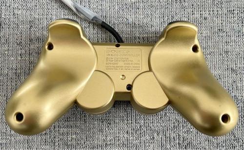 SONY Official PlayStation2 PS2 Original Controller Hyakushiki Gold Japan F/S - Picture 2 of 4