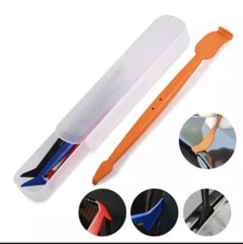 4PCS Car Vinyl Wrap Tuck Tools Gasket Micro Squeegee for Window Tint Application