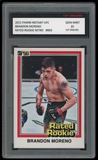 2021 Panini Instant UFC Rated Rookie Retro MMA Cards 20