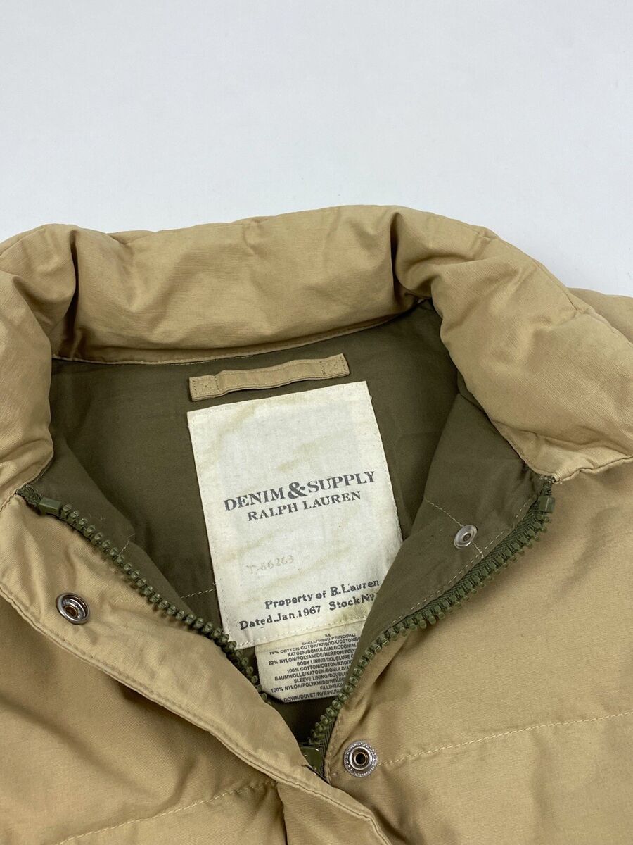 Vintage Sun Faded Denim&Supply Ralph Lauren Down Jacket | eBay Vintage Sun Faded Denim&Supply Ralph Lauren Down Jacket | eBay