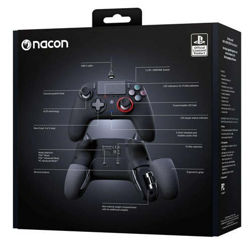 Nacon Playstation Controller Revolution Pro V3 for PS4 With Back Buttons - Picture 2 of 4