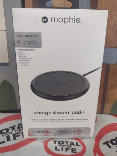 Mophie Charge Stream Pad+ Universal For Samsung And Apple Fast Charge QI-Enabled