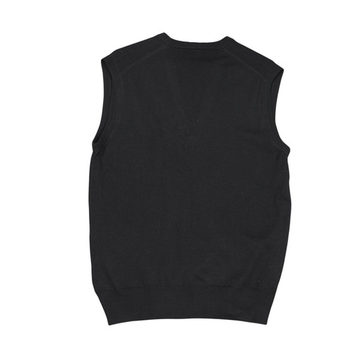 VTG Abercrombie Fitch Sweater Mens Sz L Vest Merino Wool Made In Italy  VTG 50s - Picture 2 of 13