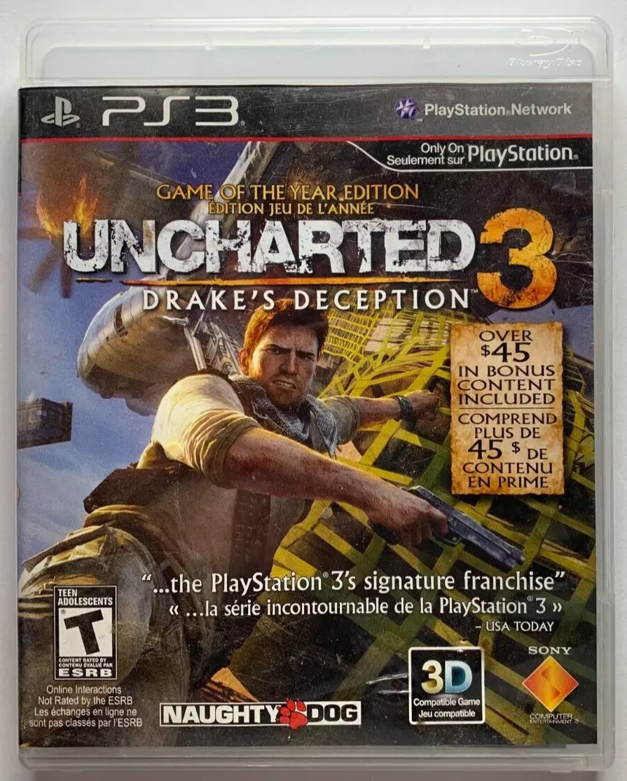 Uncharted 3: Drake's Deception - Playstation 3