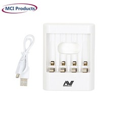 Minelab NiMH Battery Charger for 4 AA Batteries