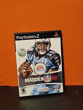 EA Sports Madden NFL 08 (Sony PlayStation 2, 2007) Complete ~ Tested & Working