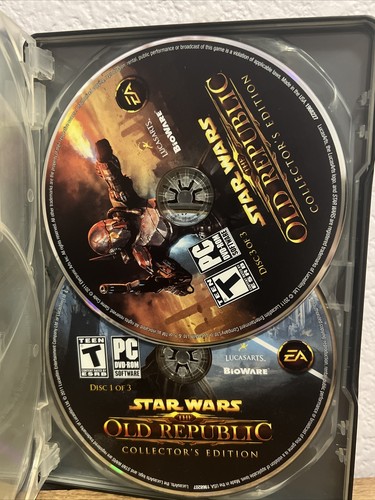 Steelbook Star Wars The Old Republic Collector's Edition con 3 inserti dischi - PC - Foto 5 di 8