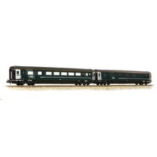 Graham Farish 374-997 N Gauge GWR Green FirstGroup Mk3 Night Riviera 2-Coach Pac