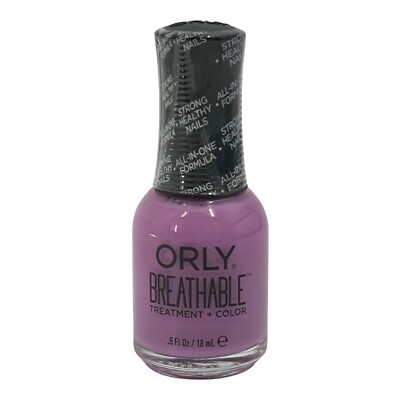 Orly Breathable Treatment + Color 20911 TLC All in One Nail Polish Purple créme