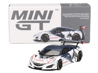 1/64 MINIGT HONDA NSX GT3 ホンダ MINIGT 1:64 Honda NSX GT3 EVO AlphaTauri Yuki Tsunoda 2023
