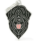 Black Russian Terrier Dog Id Tag (101) - Engraved Free - Personalised-Charm