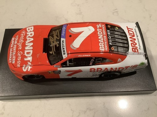 JUSTIN ALLGAIER AUTOGRAPHED 2024 BRANDT HERITAGE DARLINGTON WIN DIECAST & CARD - Picture 12 of 24