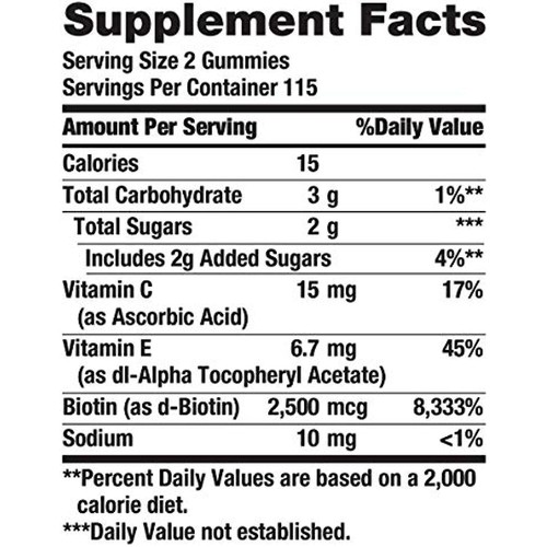 Haare, Haut und Nägel, 2 Flaschen (230 Stück) - Bild 2 von 2