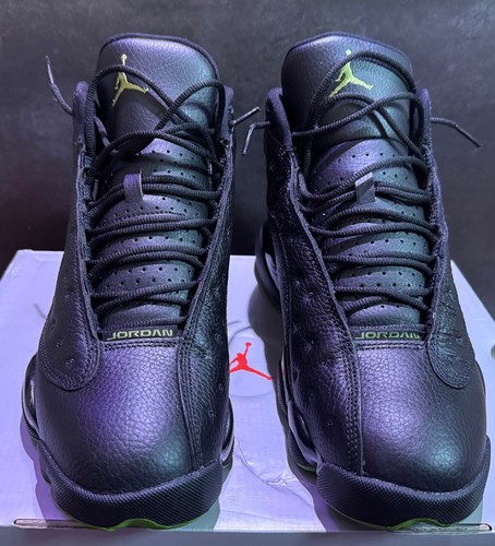 Air Jordan XIII 13 Retro Altitude 414571-042 Men’s Size 9.5 Black/Altitude Green - Picture 4 of 7