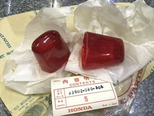 Honda 90 C200 C201 CD90Y CM90 CM91 Rear Lens Winker Red NOS x2 P/N 33602-030-305