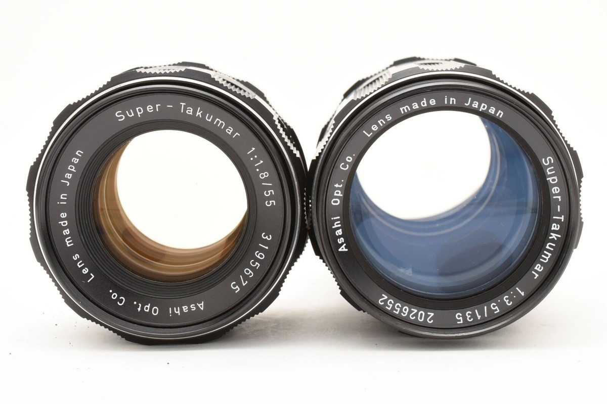 Asahi Pentax Spotmatic SP SLR Camera Takumar 55mm f/1.8