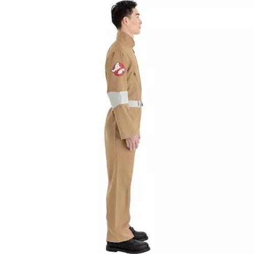 Ghostbusters Adult Costume Jumpsuit With Belt & Patches - Picture 3 of 6