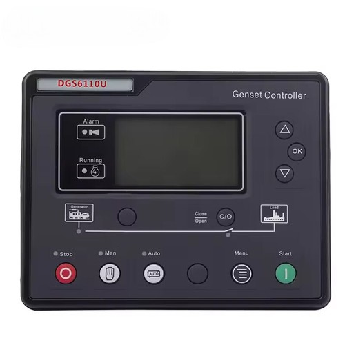 Diesel Genset Self-start/stop Controller DGS6120U Control Module LCD Display - Picture 6 of 7