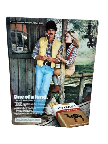 1979 Camel Filters Zigaretten Unikat Original Printwerbung Vintage 70er