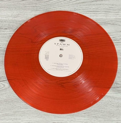 SPAWN The Album 10" Red Color Vinyl 3LP 1997 EU ORG Edition Soundtrack Metallica - Picture 9 of 12