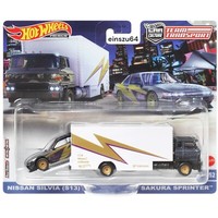Hot Wheels 2023 - Team Transport - Nissan Silvia (S13) + Sakura Sprinter - #52