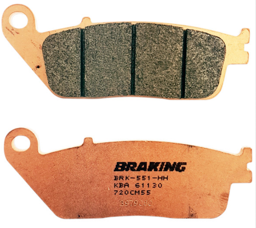 Braking Pastiglie Freno Anteriori Sinterizzate Yamaha 250 X-MAX SPORT 2011 2012 - Picture 3 of 3