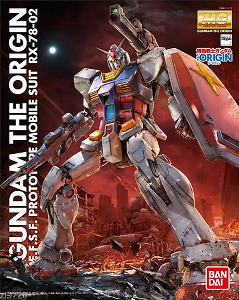 Bandai Mg 1 100 Rx 78 02 Gundam The Origin Plastic Model Kit From Japan 1gc For Sale Online Ebay