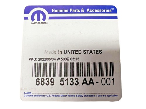 FITS 13-16 RAM 1500 2500 3500 WIRELESS IGNITION NODE WIN MODULE MOPAR 68395133AA - Picture 7 of 9
