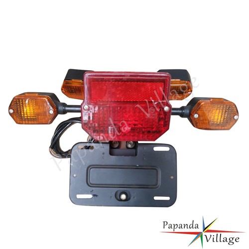 Rear Light Taillight w/License Plate Light For MZ ETZ 150/250/251/301 Suzuki - Picture 2 of 6