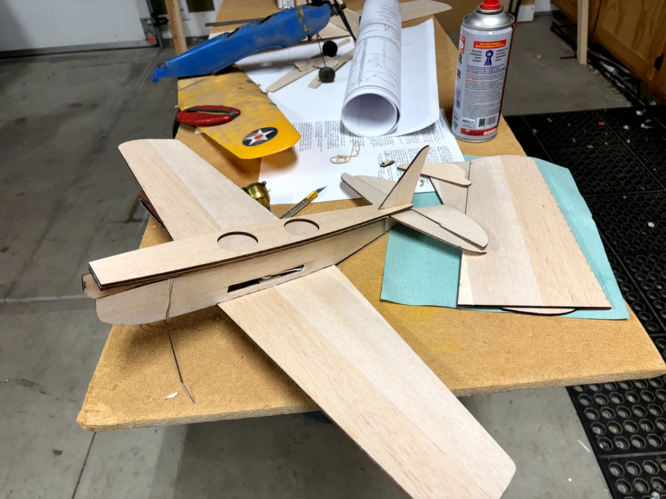 NEW Semi-Clone FULL Kit of the Original Cox Pt-19 1/2A 049 Control Line Airplane - Image 4 of 4