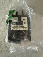 Cutler-Hammer C25DNC330B Definite Purpose Contactor 3 pole 30A Ind 40A Res NEW