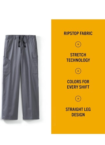 Medium Tall Carhartt Men's Rugged Flex Modern Fit Ripstop Straight Leg Pant Wine - Picture 9 of 14