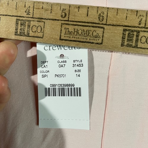 J Crew Pants Youth 14 Pink Girls Legging Stretch Gymnastics Sports Dance 24x27 - Picture 4 of 15
