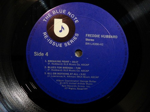 FREDDIE HUBBARD 2 LP BLUE NOTE BN-LA356 STEREO 1975 Jazz - Picture 5 of 7