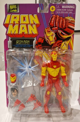 Marvel Legends Retro Collection Iron-Man Deluxe (Animated Vers.) - Imagen 3 de 4