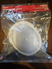 NEW - Milwaukee Tool 48-73-1221 White 6pt Full Brim Vented Hard Hat W/ BOLT T1CC