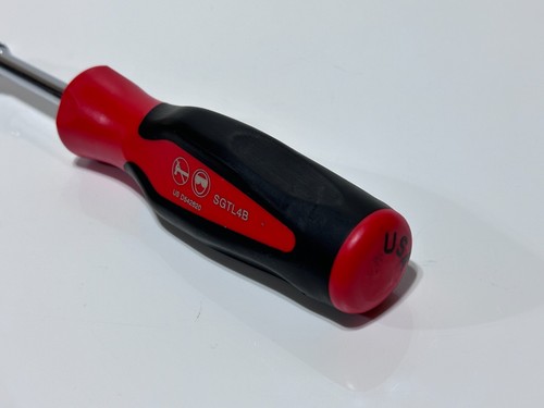 Herramientas a Presión NUEVO SGTL4BR (Raro) 1/4" Unidad BLOQUEO Mango Giratorio Rojo Agarre Suave - Imagen 5 de 6