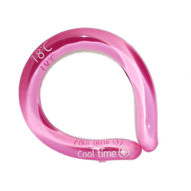 Neck Cooling Tube Wearable Cooling Neck Wraps Ice Gel Neck Cooler