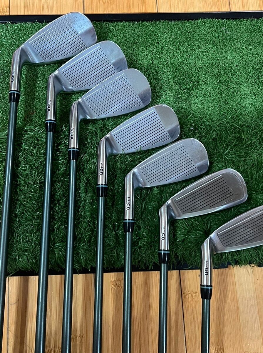 PRGR CT-507 M-30 SWEEP 7PC 5 6 7 8 9 PW SW IRONS Ladies L