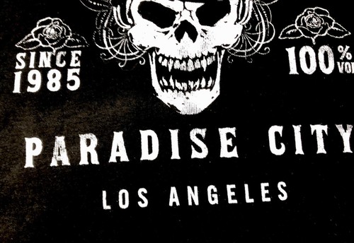 🤟Guns N Roses Paradise City Men's Gun Skulls T-Shirt Rock N Roll Big & Tall 3XL - Picture 4 of 9